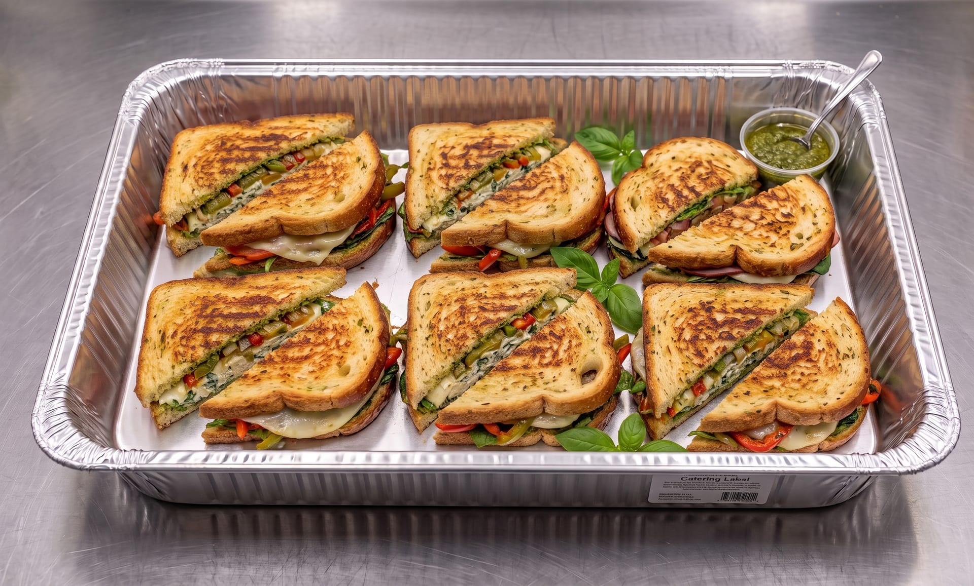 Veggie Pesto Panini