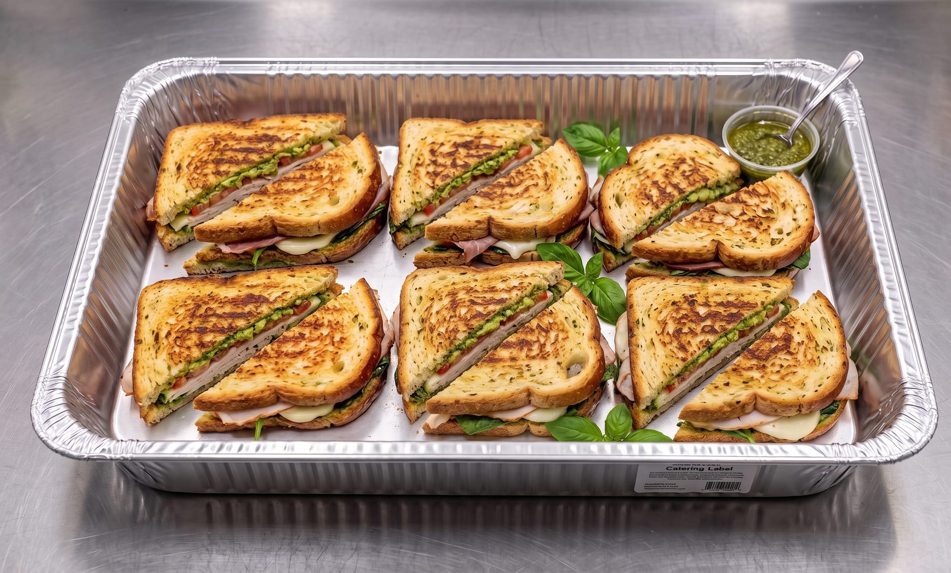 Turkey Guacamole Panini