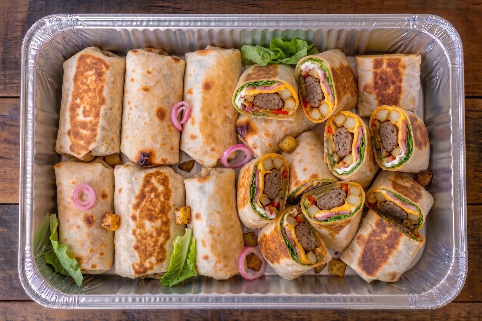 Meatball (Köfte) Wrap
