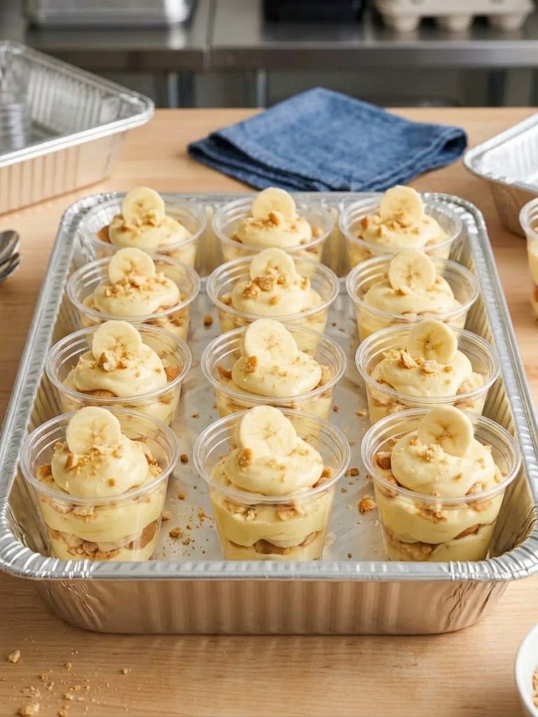 Vanilla House Made Puddings & Toppings Tray