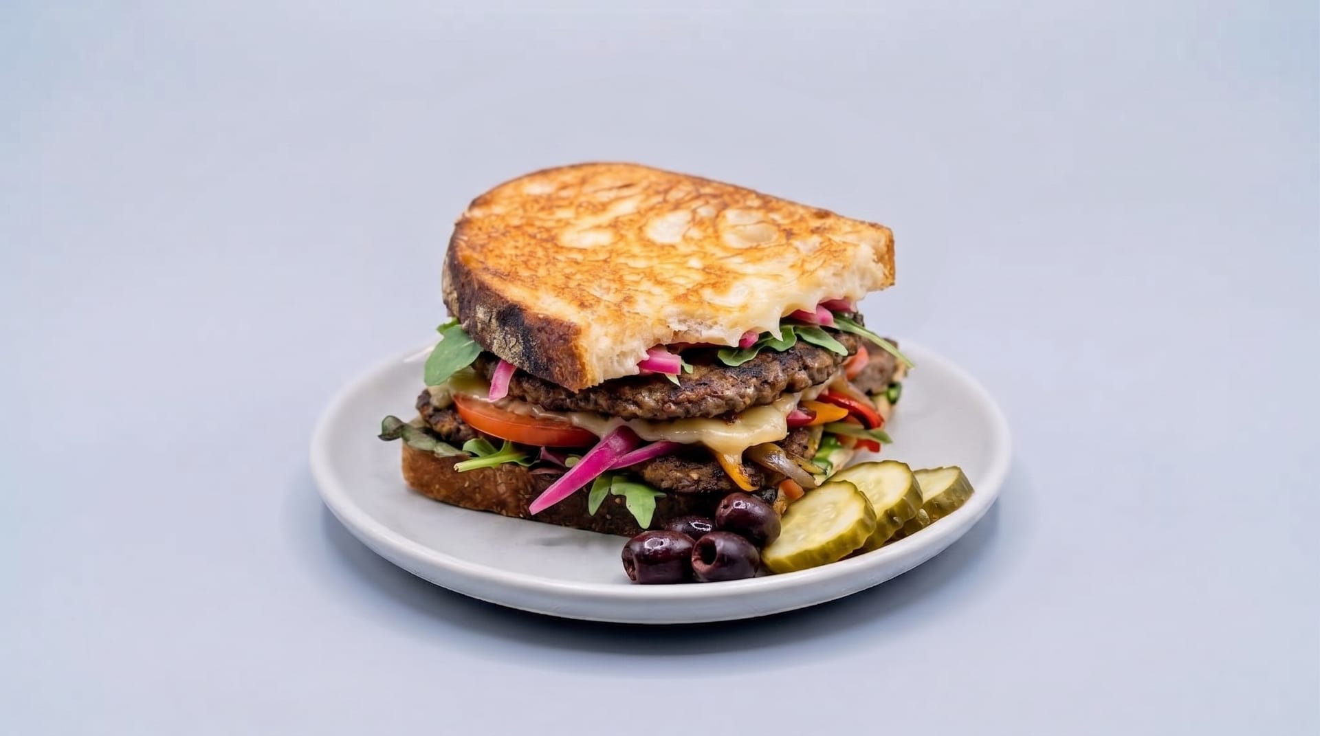Turkish Meatballs Panini