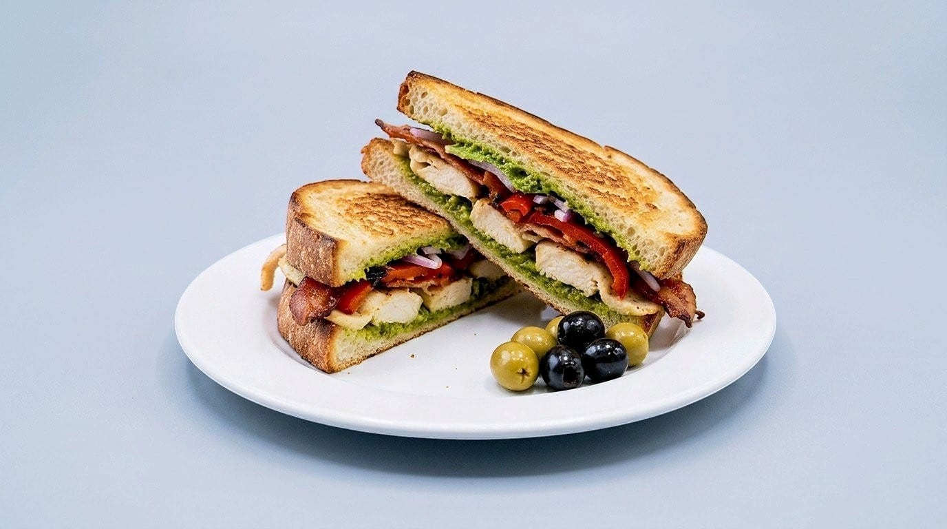 Chicken Pesto Panini (Updated)