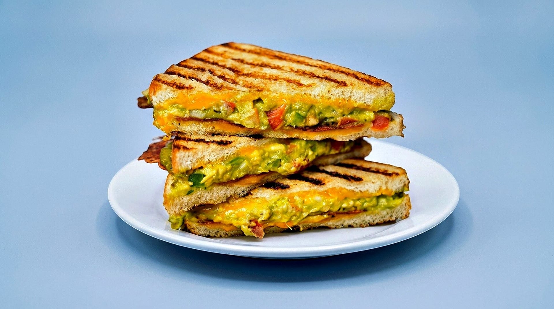 Turkey Guacamole Panini