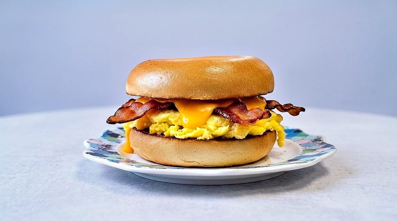 Bacon, Egg and Cheese Bagel