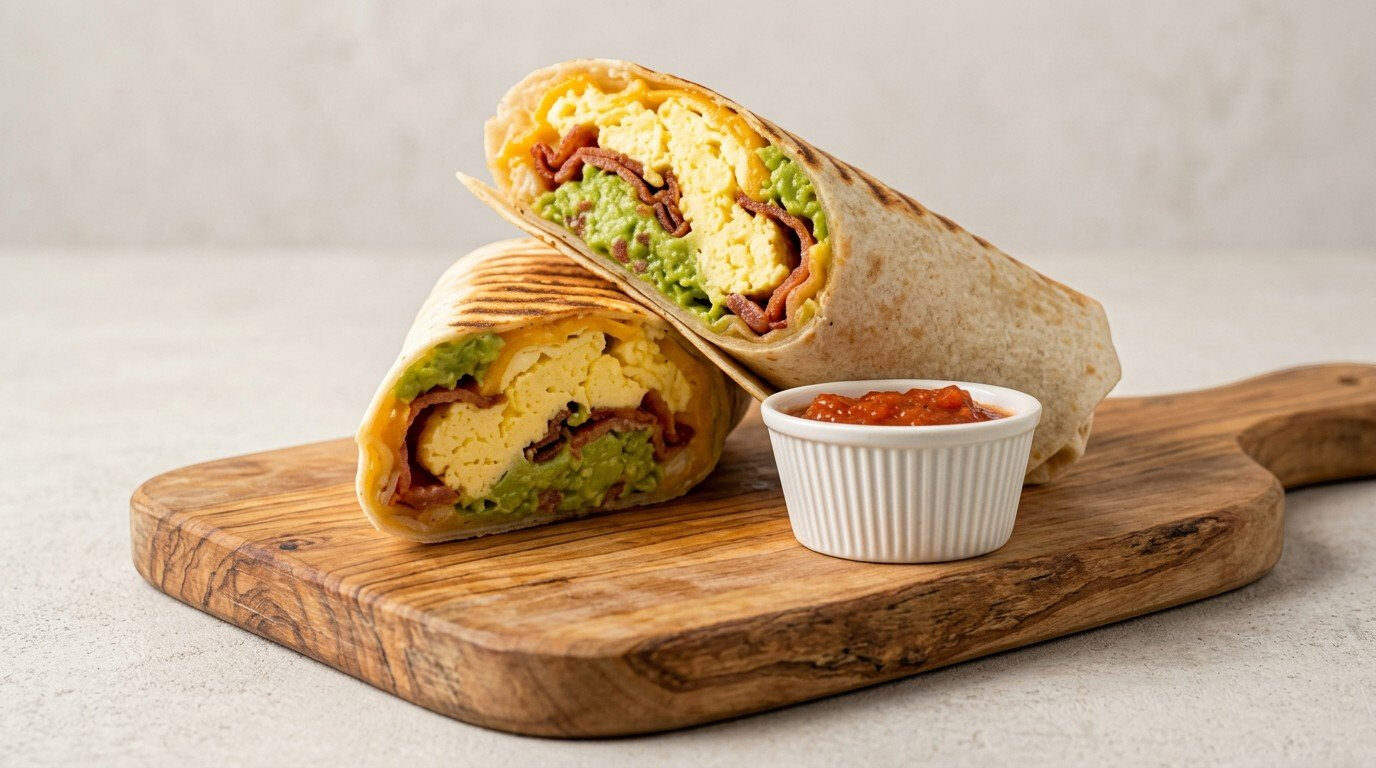 Bacon Guacamole Wrap
