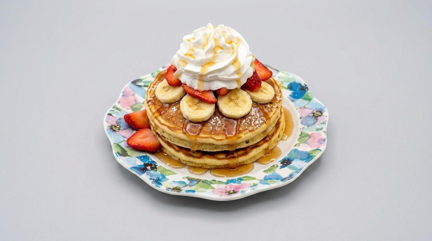 Strawberry Banana Pancake