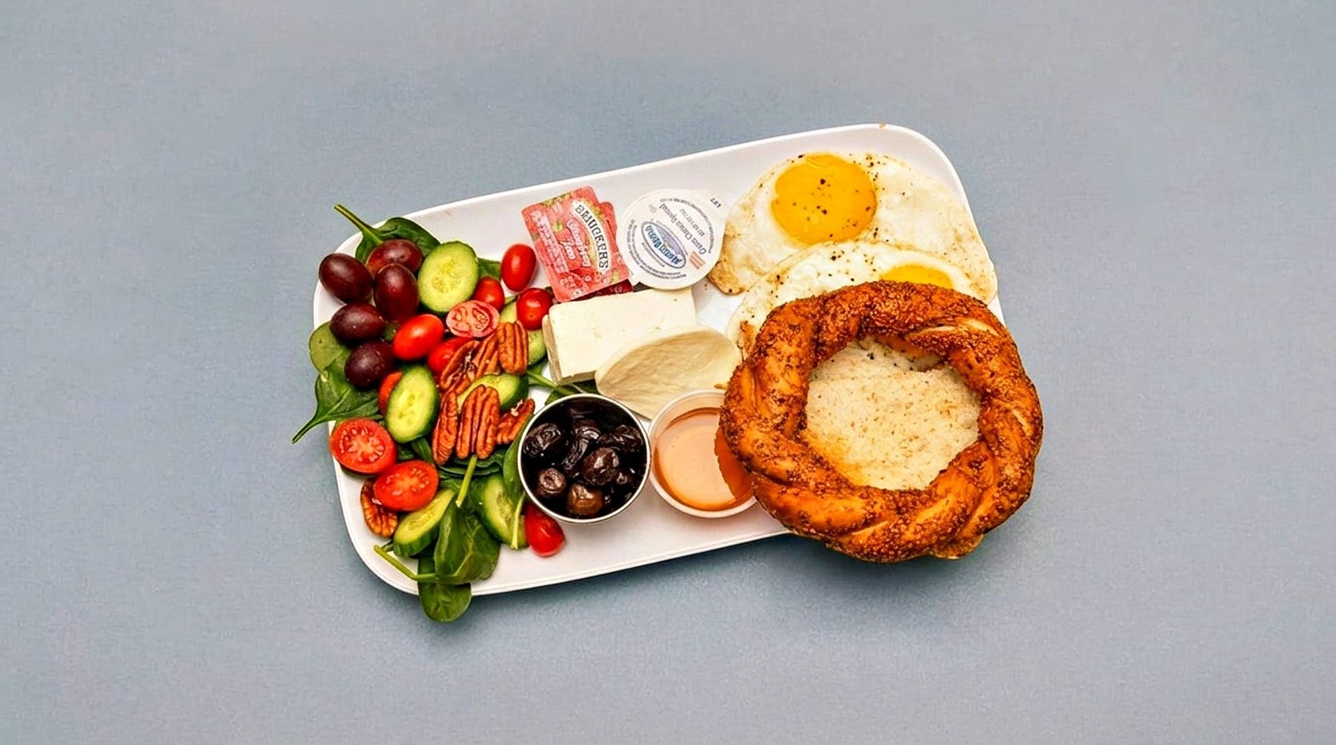 Turkish (Mediterranean) Breakfast Plate
