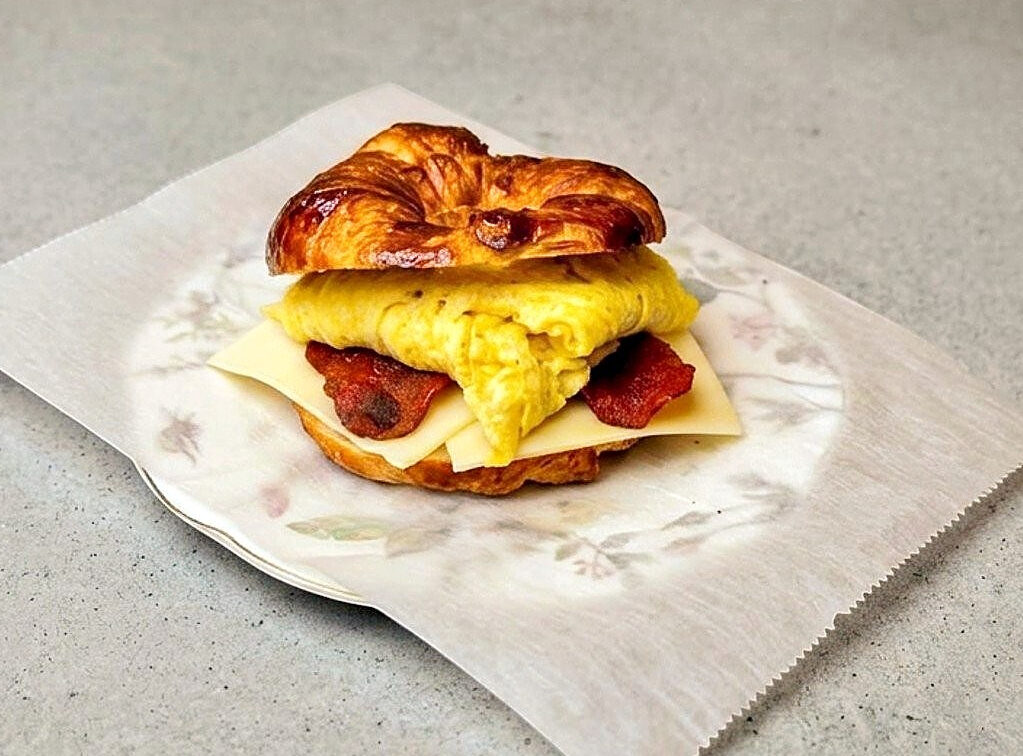 Bacon, Egg and Cheese Croissant