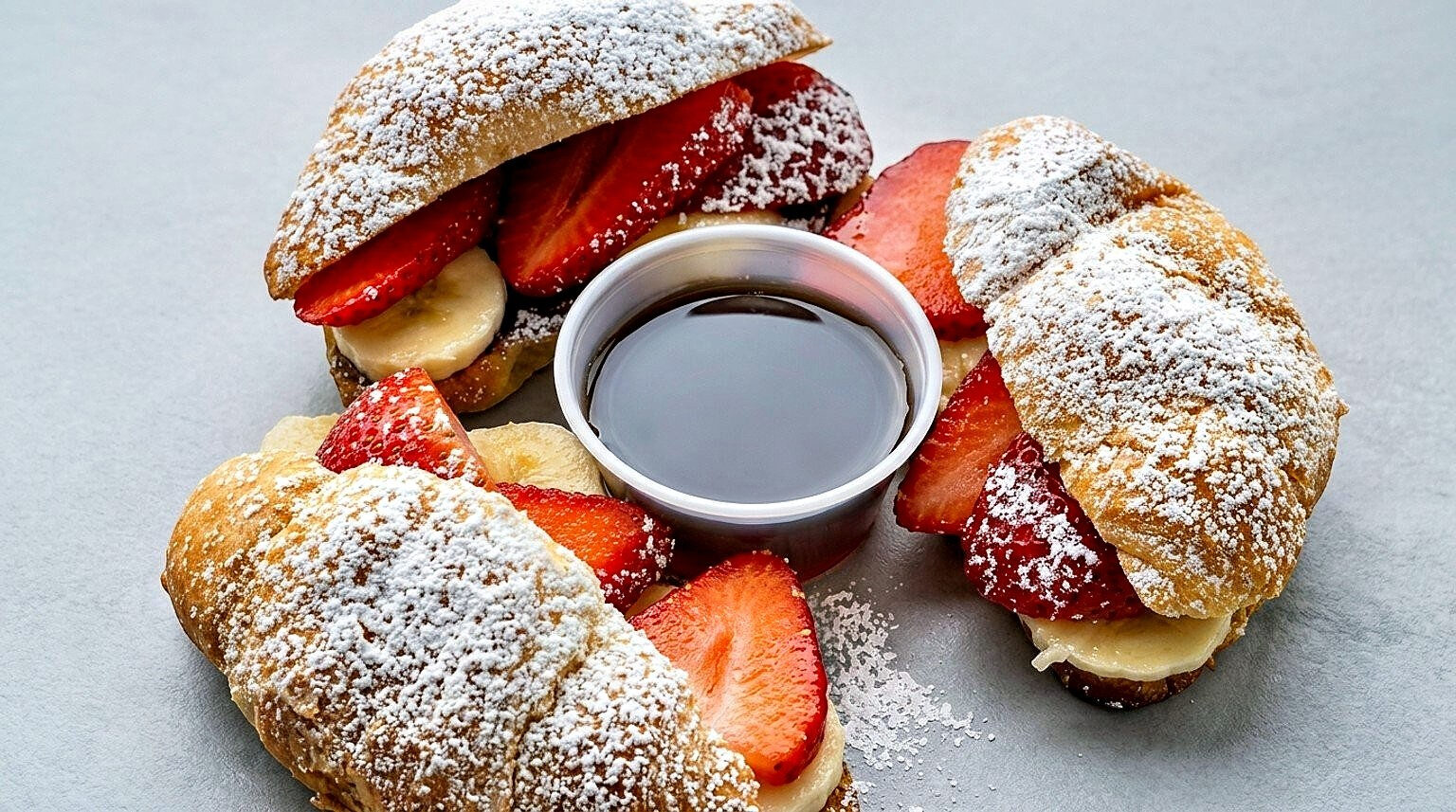 3 Chocolate Croissant Sandwiches