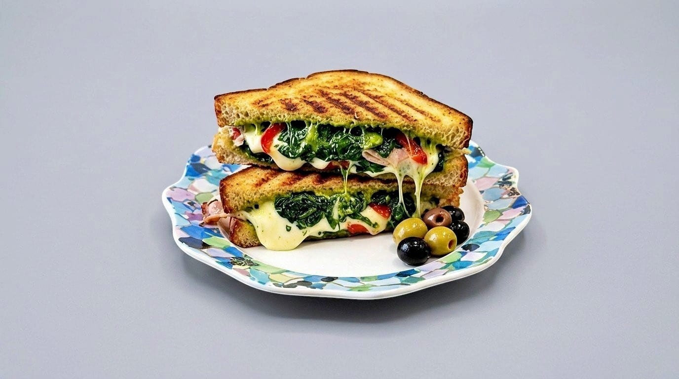 Artichoke and Spinach Panini (Updated)