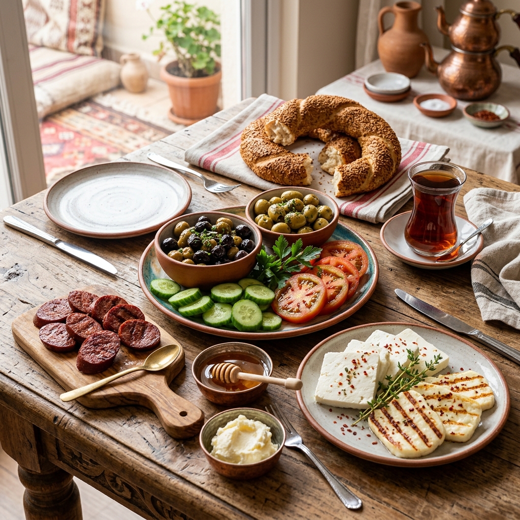 Turkish breakfast catering platter from Mumu's Cafe